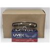 UVEX SAFETY GLASSES S2500 BLK / CLR QTY: