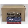 UVEX SAFETY GLASSES S2500 BLK / CLR QTY:
