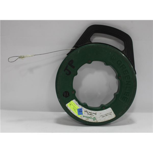 GREENLEE 438-20 STEEL FISH TAPE 125FT X 1/8" X
