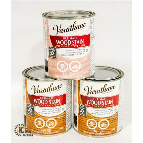 NEW (3) CANS VARATHANE