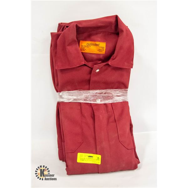 2 FIRE PROOF COVERALLS SIZE 40TA