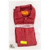 2 FIRE PROOF COVERALLS SIZE 40TA