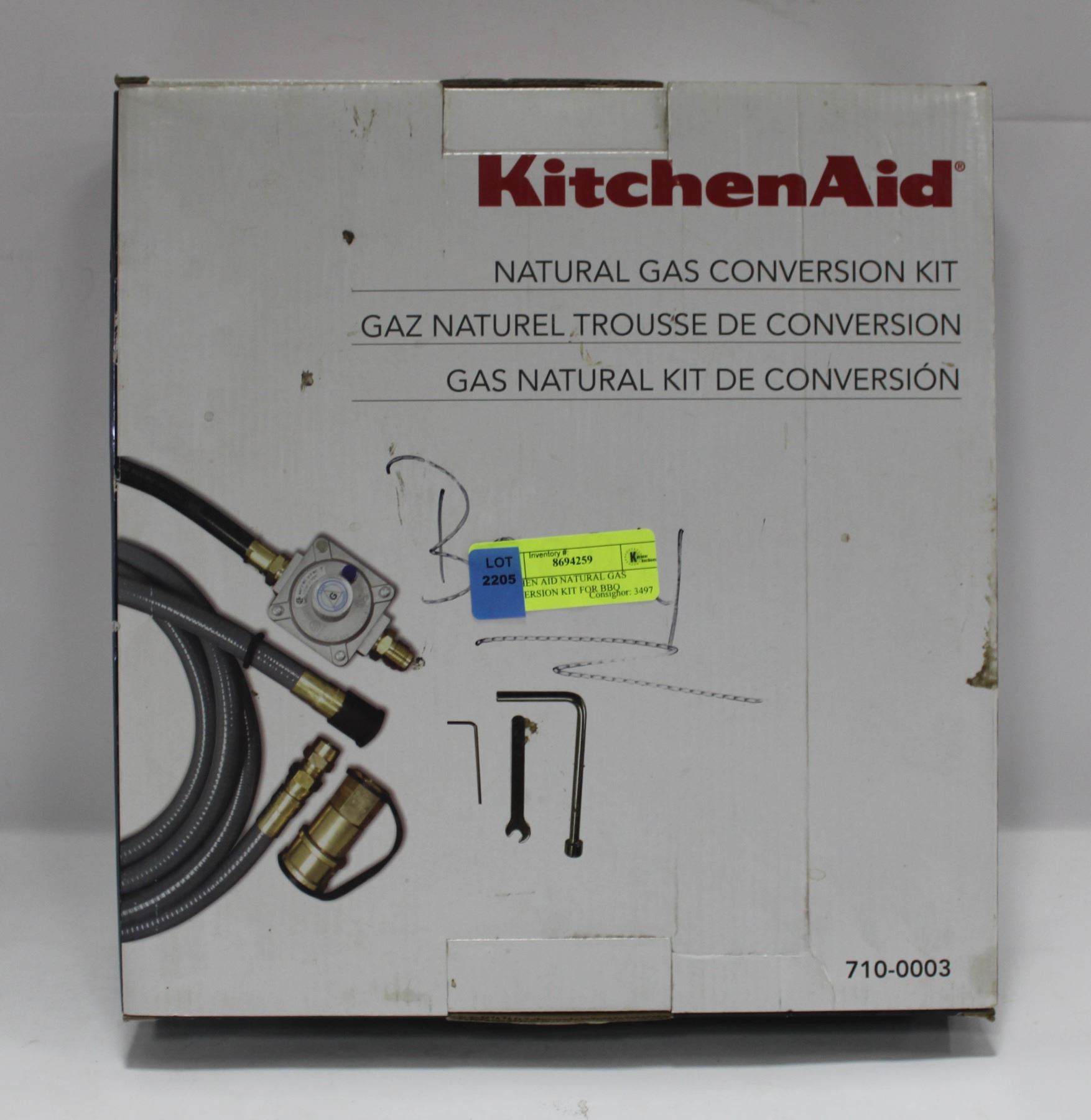 Kit Kitchenaid KITCHEN AID NATURAL GAS CONVERSION KIT FOR BBQ