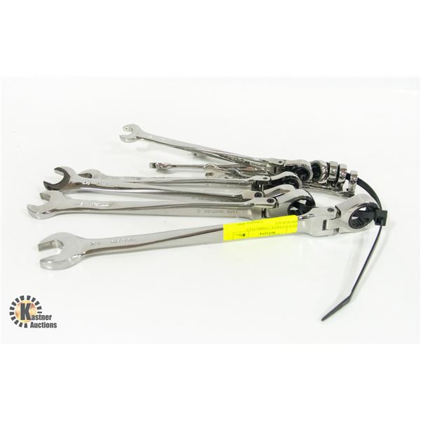 MATCO 9 PIECE COMBO FLEX WRENCH SET