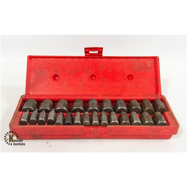 MAC TOOLS 25 PIECE SCREW EXTRACTOR SET