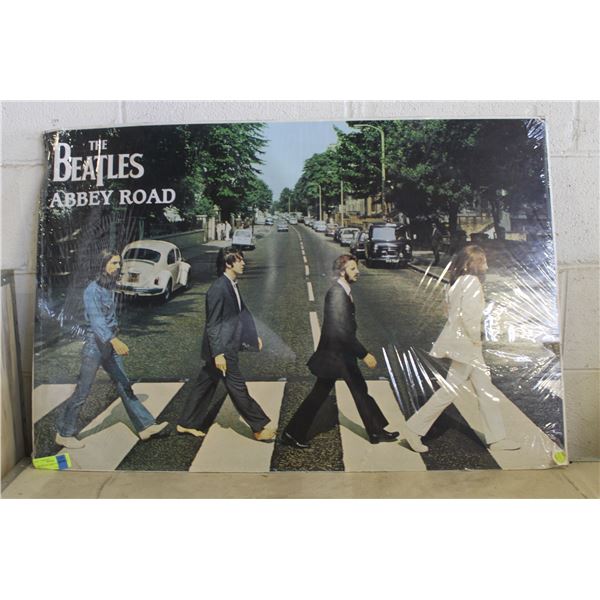 THE BEATLES ABBEY ROAD POSTER IN