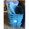 Image 1 : 4 RUBBERMAID TOTES WITH LIDS