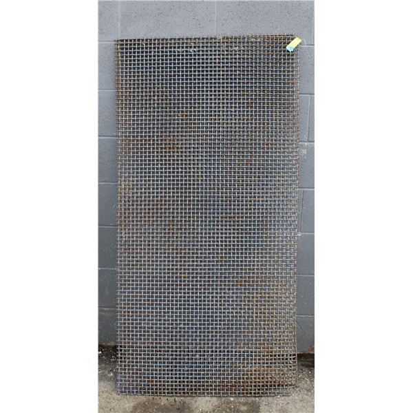 SET OF 2 60  X 29.75  HIGH CARBON STEEL SCREEN