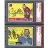 Image 1 : Lot of 5 x 1968-69 Topps Hockey Cards (PSA) High Grade!