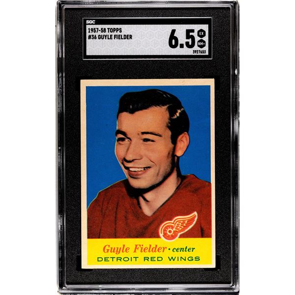 1957-58 Topps #36 Guyle Fielder RC (SGC 6.5)