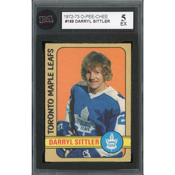 1972-73 O-Pee-Chee #188 Darryl Sittler (KSA 5)