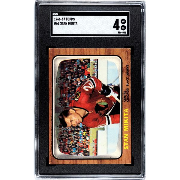 1966-67 Topps #62 Stan Mikita (SGC 4)