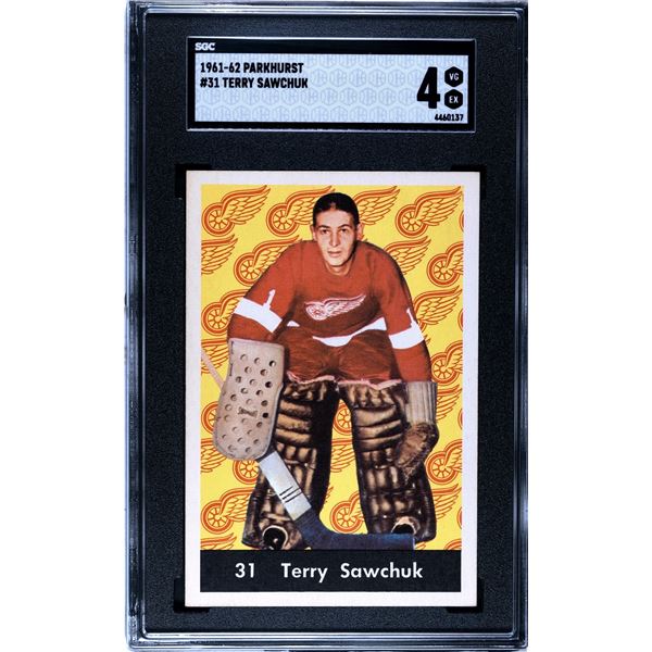 1961-62 Parkhurst #31 Terry Sawchuk (SGC 4)