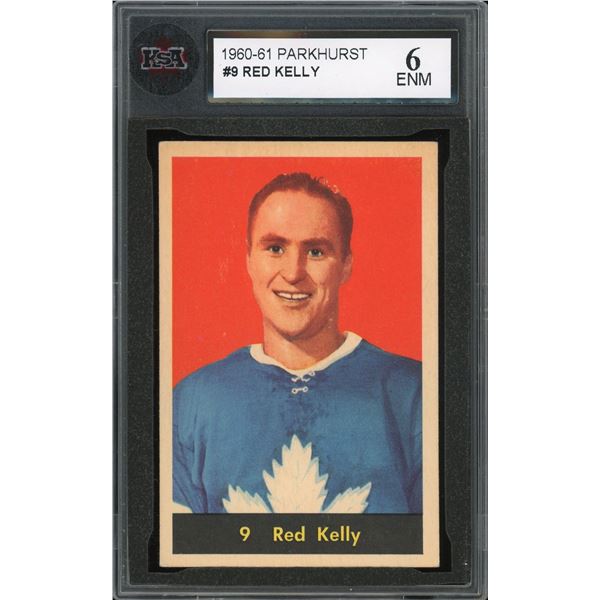 1960-61 Parkhurst #9 Red Kelly (KSA 6)