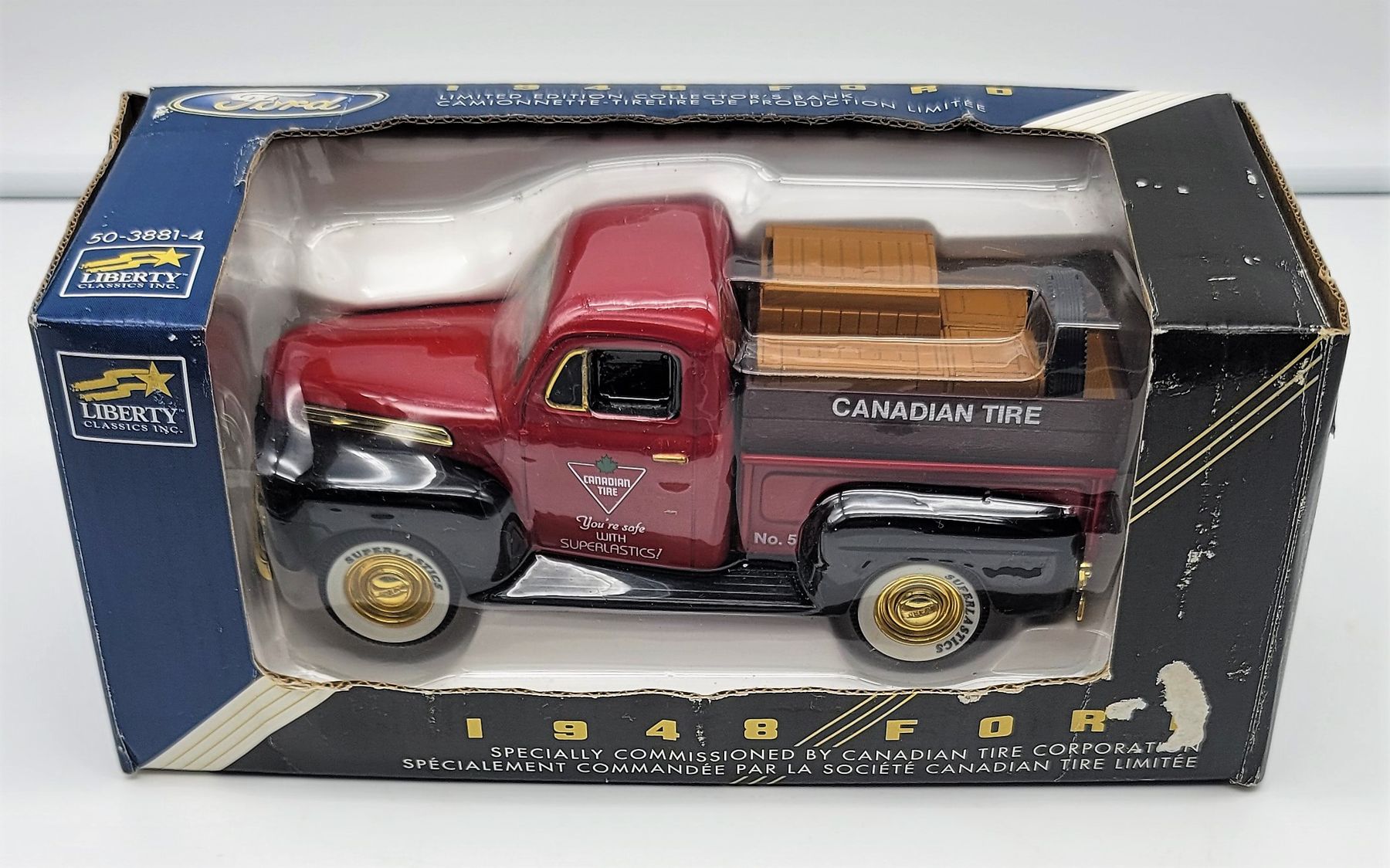 Liberty Canadian Tire 1948 Ford Pick Up Truck w/Crates Ltd Edition