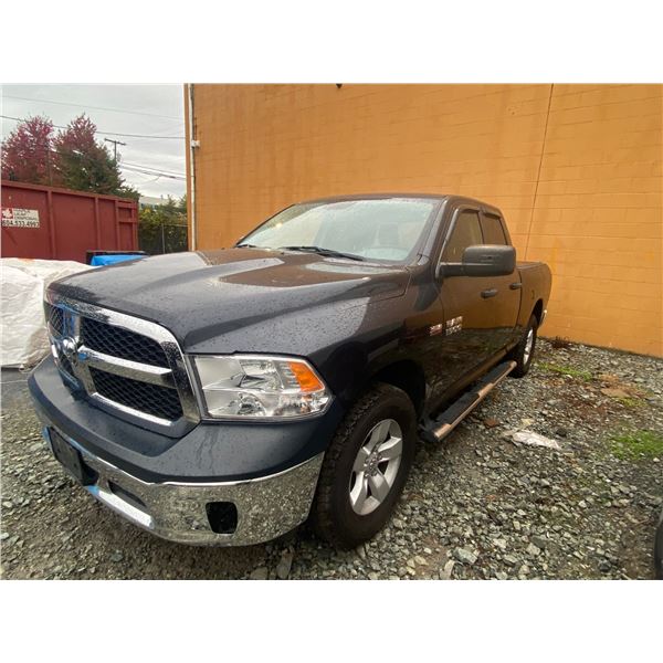 *TOW*  2017 DODGE RAM 1500, GREY, CREW CAB, GAS, AUTOMATIC,