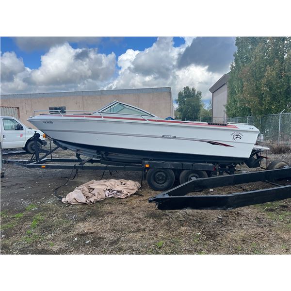 1986 SEA RAY 200SXL BOAT ON TRAILER (NO REGISTRATION)