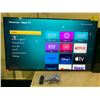 Image 1 : *TESTED WORKING* HISENSE ROKU 55" TV WITH POWER CORD, REMOTE & STAND