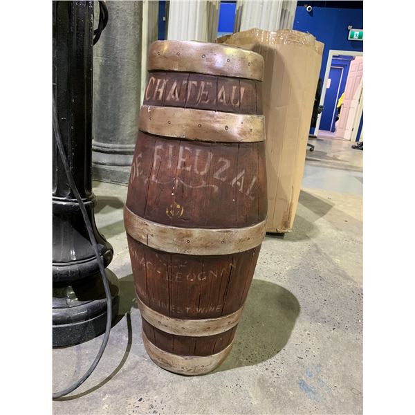 CHATEAU DE FIEUZAL BARREL PROP 32"