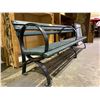 Image 3 : 8' CAST IRON & WOOD BENCH