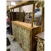 Image 1 : TIKI BAR APPROX 7'X6' (PHOTO IS AN EXAMPLE, ACTUAL PRODUCT IS UNASSEMBLED)