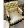 Image 1 : TUFTED & STUDDED LOUNGE CHAIR