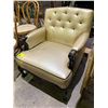 Image 2 : TUFTED & STUDDED LOUNGE CHAIR