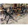 Image 3 : 10 ASSORTED FOLDING DIRECTOR'S CHAIRS (MISSING MANY SEATS/BACKREST LINENS)