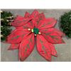 Image 1 : 3 GIANT POINSETTIA PROPS