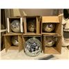 Image 2 : 4 WALL HANGING SKULL DECOR & 6 ASSORTED SIZE MIRROR BALLS