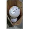 Image 3 : 2 BOXES OF ASSORTED GLOBE LIGHTS & GLOBE LIGHT SHADES