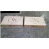 Image 1 : 2 CNYK TERRA BLANCA SIGNATURE SERIES 2009 & 2012 WOOD WINE BOXES