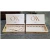 Image 2 : 2 CNYK TERRA BLANCA SIGNATURE SERIES 2009 & 2012 WOOD WINE BOXES