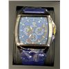 Image 1 : MEN'S RUCKSTUHL R300 CHRONOGRAPH WATCH, BLUE MULTI FUNCTION DIAL, BLACK CASE