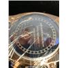 Image 2 : MEN'S RUCKSTUHL CHRONOGRAPH R500 WATCH, GOLD COLOUR CASE, BLUE DIAL, 3ATM WATER RESISTANT, RUBBER