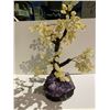 Image 2 : CITRINE TREE ON AMETHYST BASE 14" RETAIL $2,800