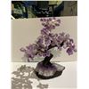 Image 1 : AMETHYST TREE ON AMETHYST BASE APPROX 14" RETAIL $2,400