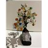 Image 2 : CHAKRA TREE ON AMETHYST BASE APPROX 10" RETAIL $1,800