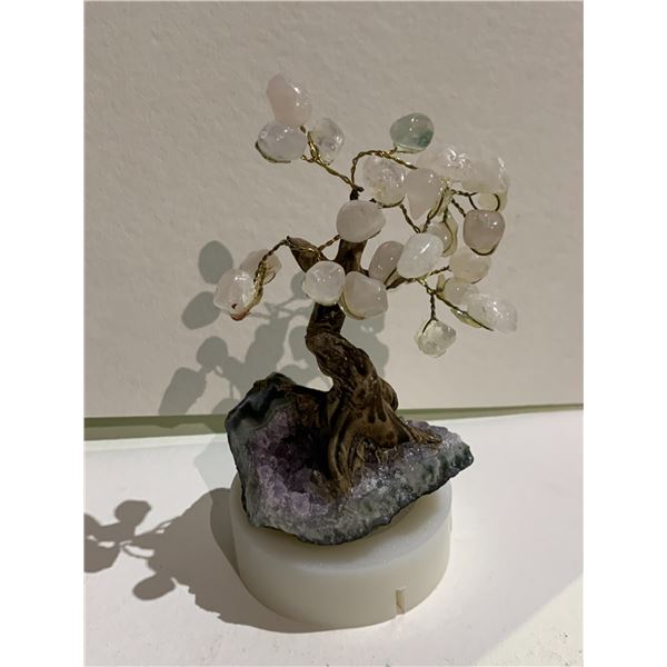 SMALL ROSE QUARTZ TREE RETAIL $389