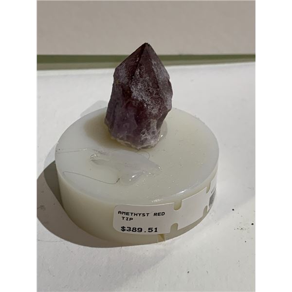 AMETHYST RED TIP ON STAND RETAIL $389