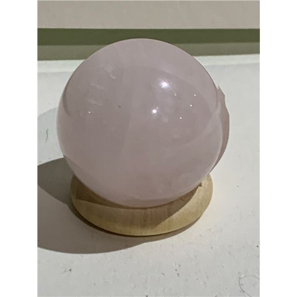 ROSE QUARTZ SPHERE