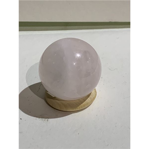 ROSE QUARTZ SPHERE