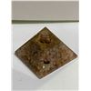 Image 2 : ROSE QUARTZ ORGONITE PYRAMID RETAIL $249