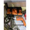 Image 2 : RIDGID HAMMER DRILL, RATCHET STRAPS AND ASSORTED HARDWARE