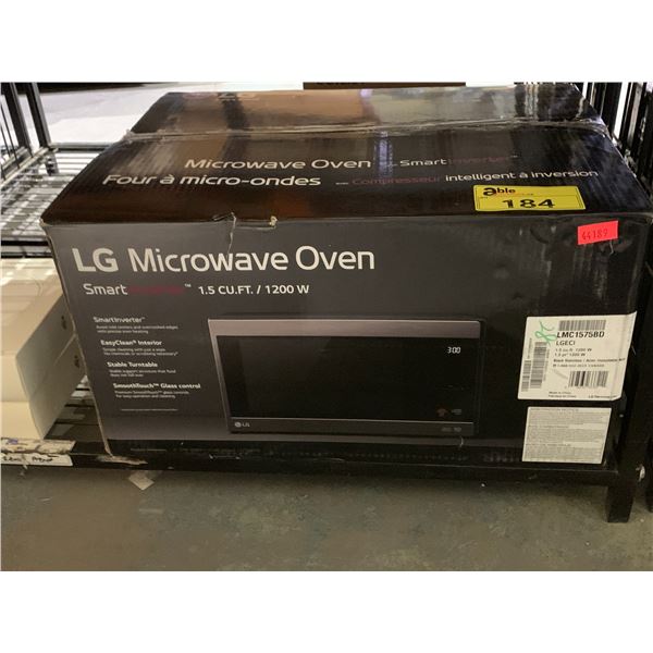 LG SMART INVERTER MICROWAVE OVEN