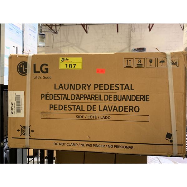 LG LAUNDRY PEDESTAL