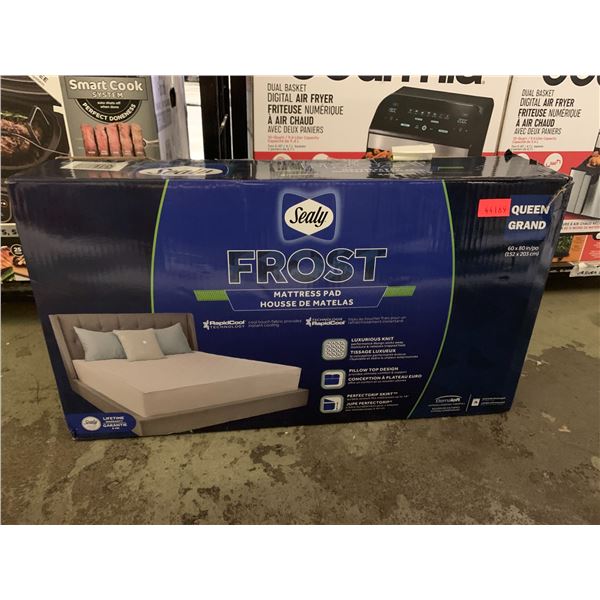 SEALY FROST QUEEN SIZED MATTRESS PAD