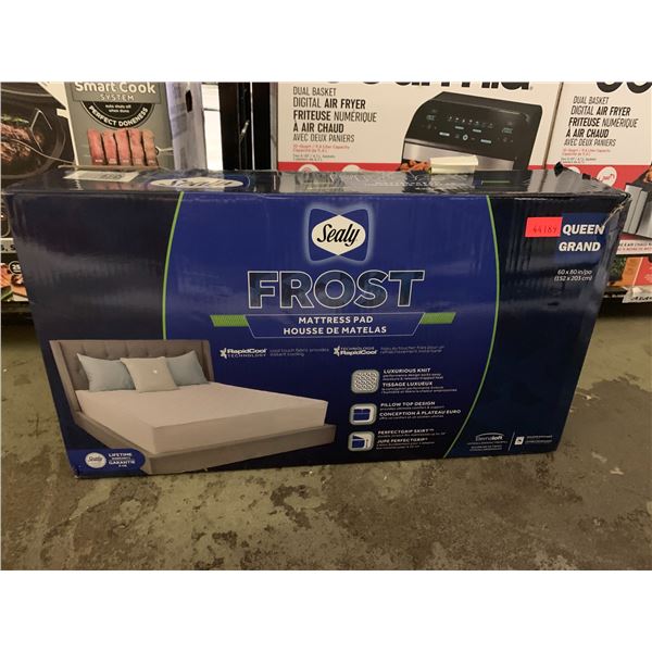 SEALY FROST QUEEN SIZED MATTRESS PAD