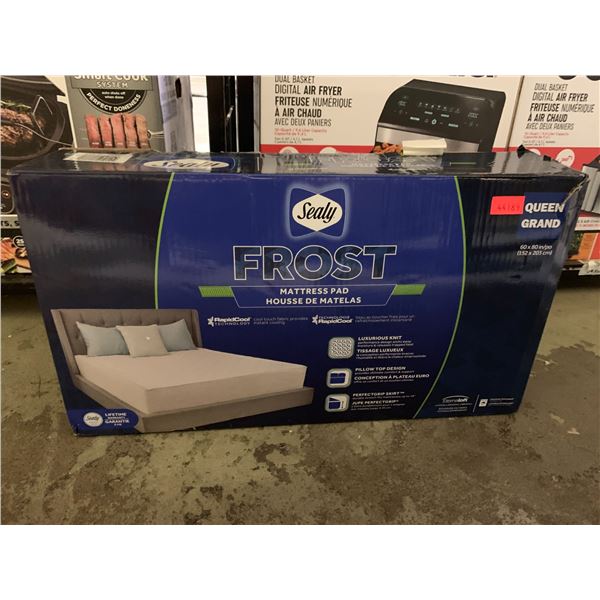 SEALY FROST QUEEN SIZED MATTRESS PAD