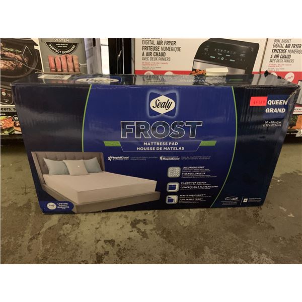 SEALY FROST QUEEN SIZED MATTRESS PAD